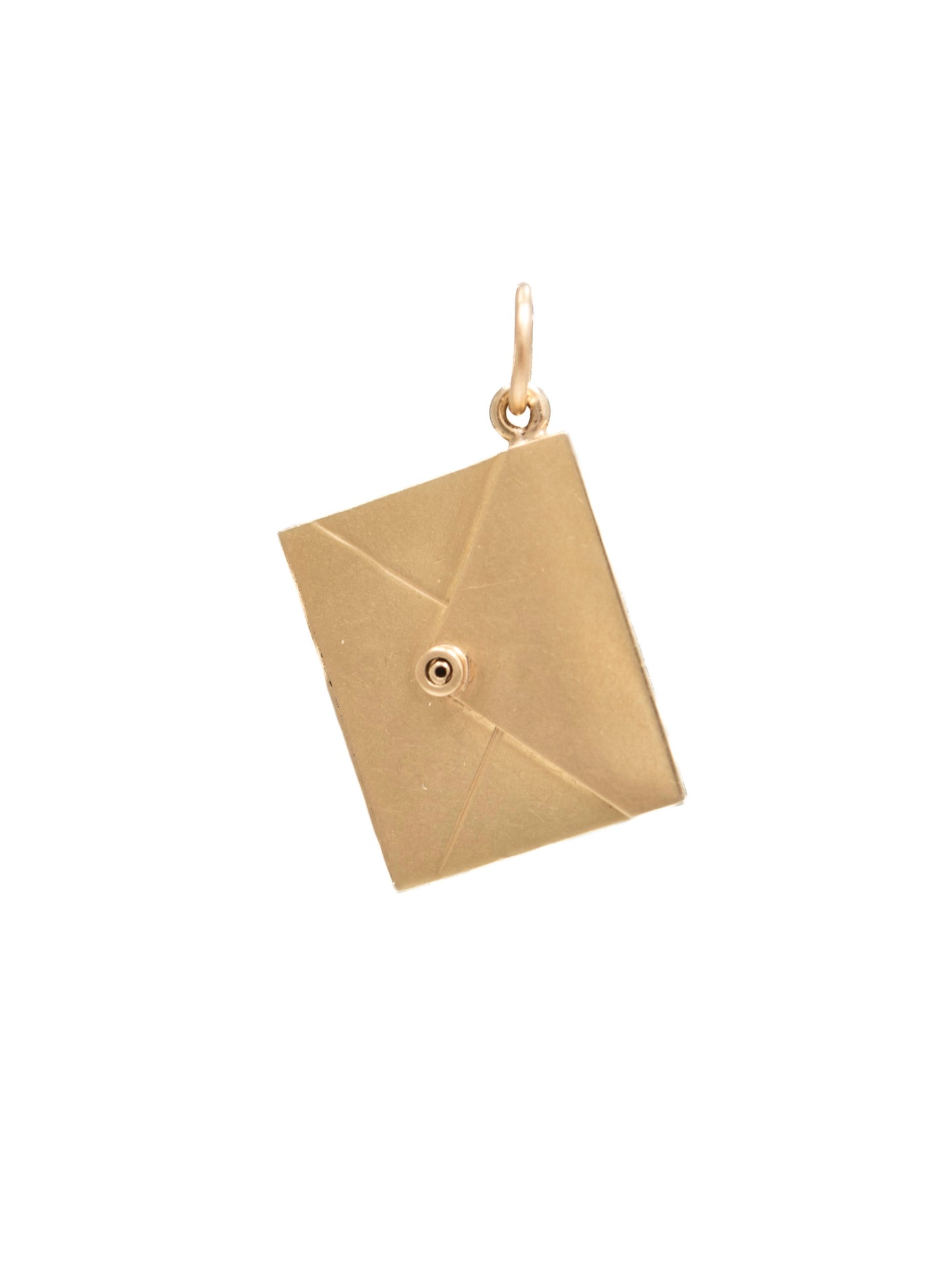 Vintage 14K Gold Articulating Envelope Charm
