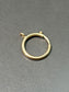 Vintage 14K Gold Large Spring Clasp