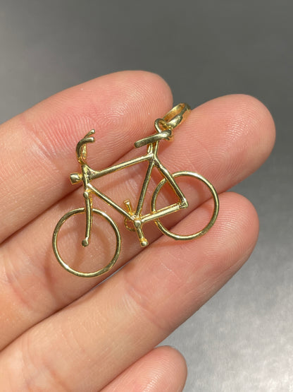 Vintage 14K Gold Bicycle Charm