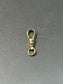 Vintage 14K Yellow Gold Dog Clip