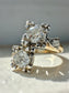 Antique 14K Gold 0.72 CTW Diamond Toi Et Moi Ring