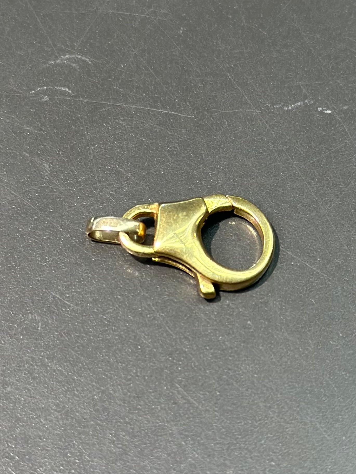 Vintage 14K Gold Carabiner Clasp