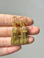 Egyptian 18K Gold Tassel Earring