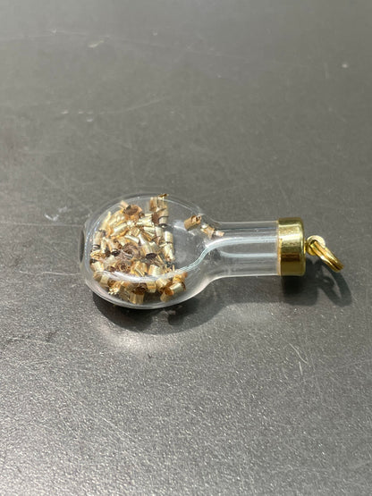 Vintage 14K Yellow Gold Gold Shaving Bottle Charm