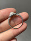 Antique French 18K White Gold Opal 0.80 CTW Diamond Halo Ring
