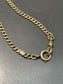 Vintage 14K Yellow Gold 4.0 mm Albert Watch Chain Necklace 23.25 inch