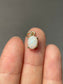 14K Gold Australian Opal Charm Pendant