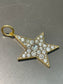 Single Stone 18K Gold Large Kinsley 4.0 CTW Diamond Star Pendant