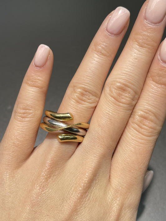 Georg Jensen 18K Gold "Magic" Ring