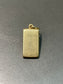 Vintage 14K Yellow Gold "Happy Birthday" Card Charm Pendant