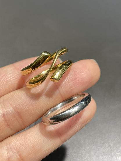 Georg Jensen 18K Gold "Magic" Ring