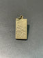 Vintage 14K Yellow Gold "Happy Birthday" Card Charm Pendant
