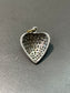 Vintage 18K Gold Silver Diamond Pave Cluster Pendant Charm