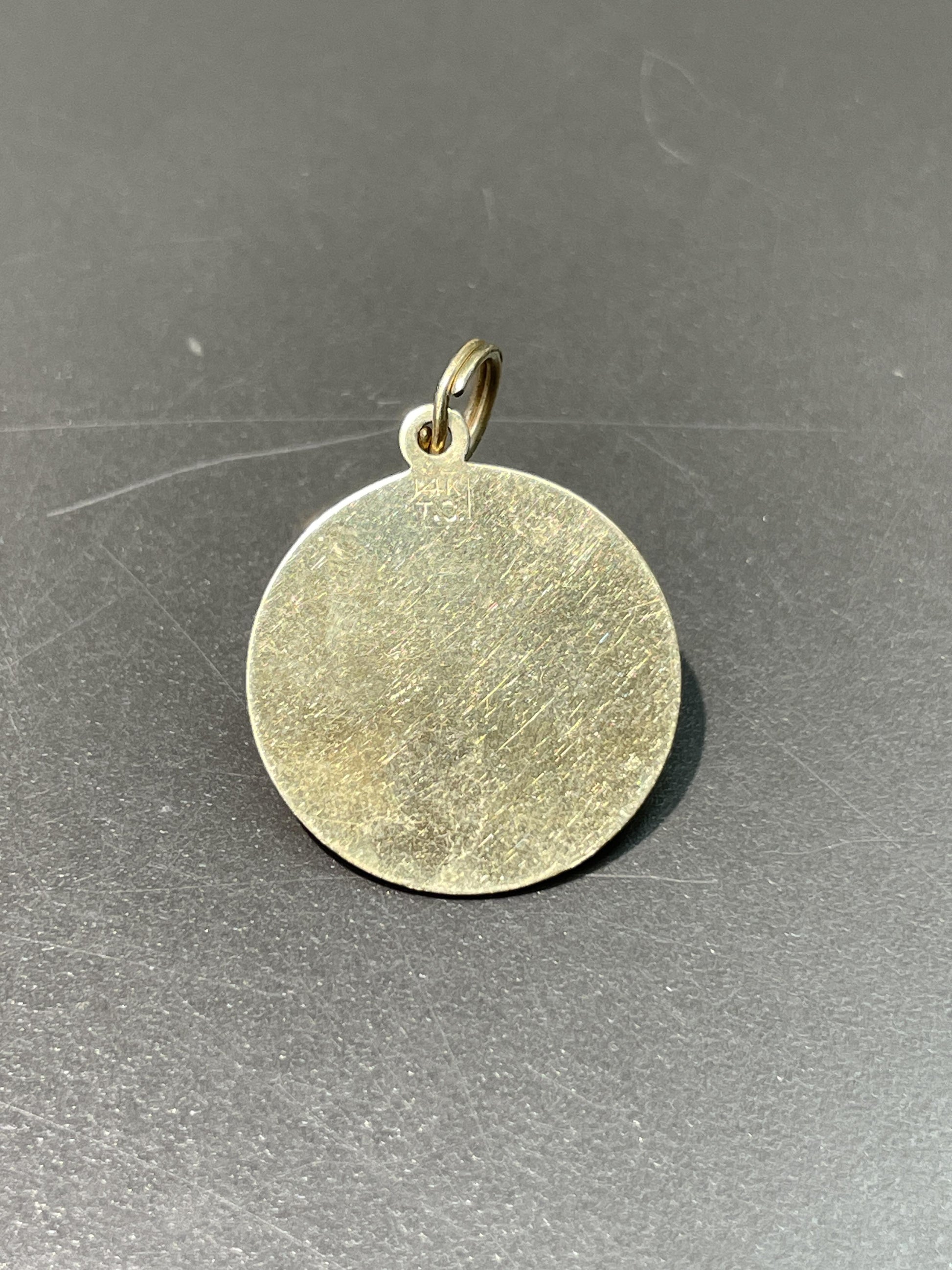 Vintage 14K Gold "Happy Birthday" Charm