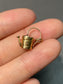 Vintage 18K Yellow Gold Gardening Water Pot Charm Pendant
