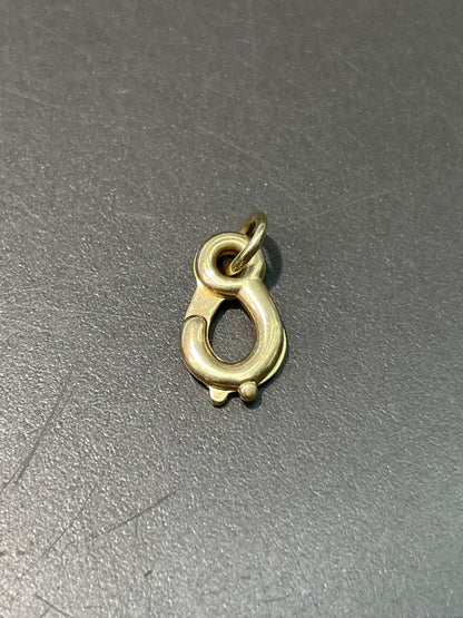 Vintage 14K Yellow Gold Charm Holder