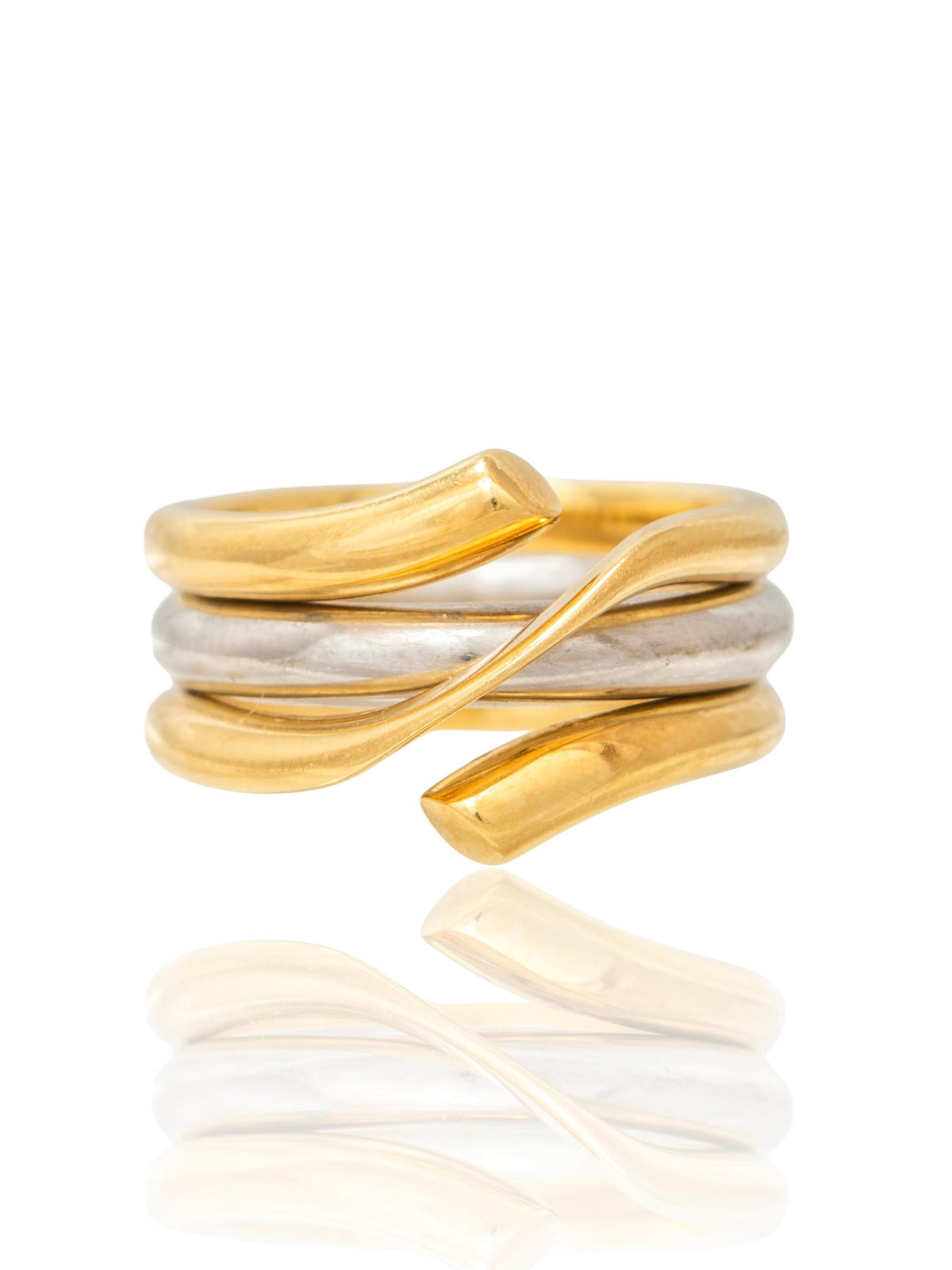 Georg Jensen 18K Gold "Magic" Ring