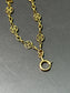 Antique 14K Yellow Gold Filigree Watch Chain Necklace 52.0 inch