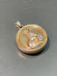 [ON RESERVE] Antique 14K Gold Diamond and Ruby Lion Head Locket Pendant