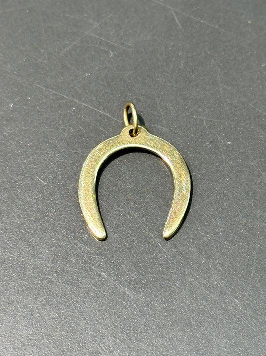 Vintage 14K Gold Horse Shoe Charm