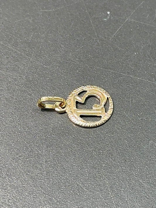 18K Gold Lucky 13 Charm