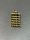 Vintage 14K Gold Articulating Mini Abacus Charm