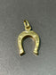 Vintage 18K Gold Hollow Horse Shoe Charm