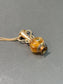 Pendentif vase citrine en or 14 carats