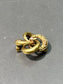 Antique Victorian 14K Gold Diamond Motif Love Knot Brooch