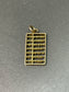 Vintage 14K Gold Articulating Mini Abacus Charm