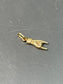 18K Gold Hollow Figa Arm Charm