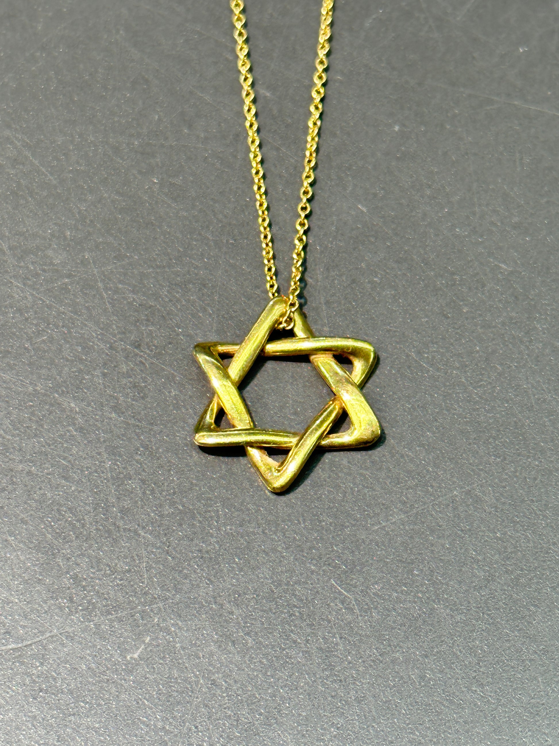 Tiffany and co on sale star of david necklace