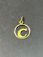 Vintage 14K Gold “C” Initial Charm