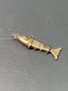 Vintage 14K Gold Articulating Fish Charm