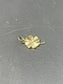 19K Gold Mini Lucky Four Leaf Clover Charm