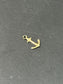 14K Gold Mini Anchor Charm