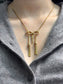 Vintage 18K Gold Tassel Necklace