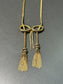 Vintage 18K Gold Tassel Necklace