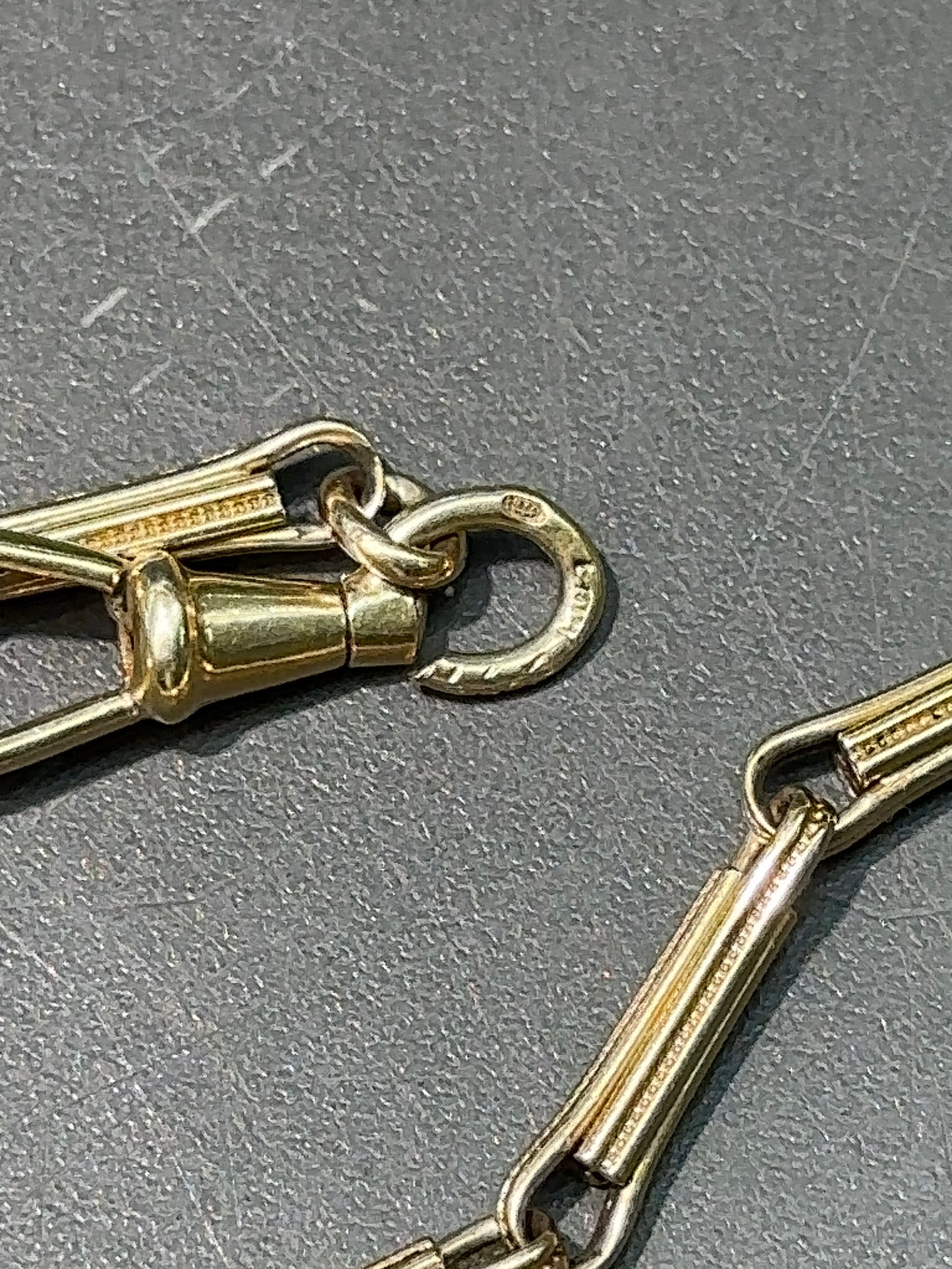 Antique Dutch 14K Gold Watch Chain