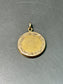 Victorian 10K Gold Motif Circle Locket