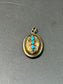 Victorian 14K Gold Turquoise Locket