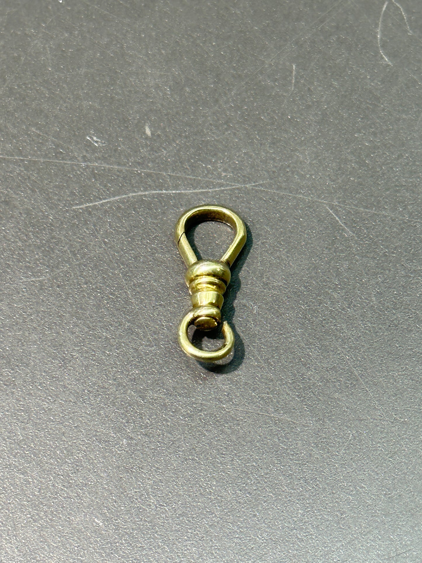 Vintage 14K Gold Dog Clip