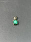 14K Gold Emerald Pendant