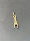 18K Gold Puffy Hollow Figa Arm Charm