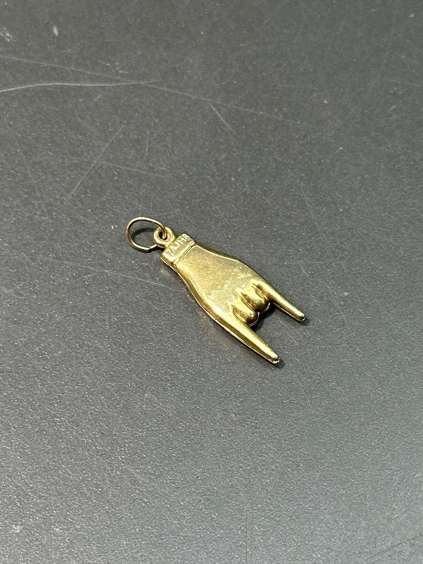 Vintage 14K Figa Arm Charm