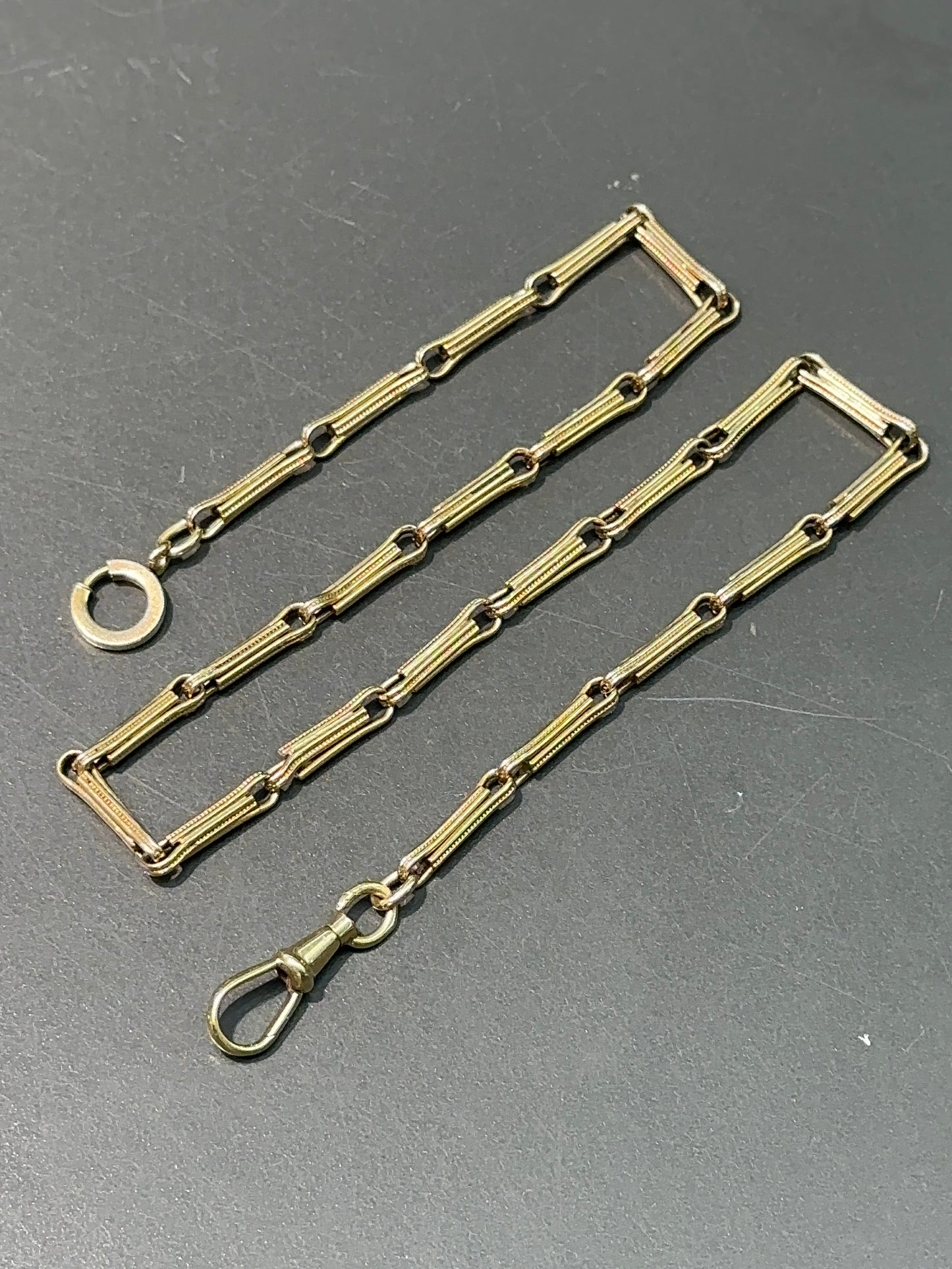 Antique Dutch 14K Gold Watch Chain