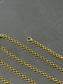 Victorian 18K Gold Link Chain Necklace