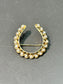 Victorian 14K Gold Pearl Horse Shoe Brooch