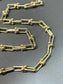 14K Gold Hardware Chain Link Necklace