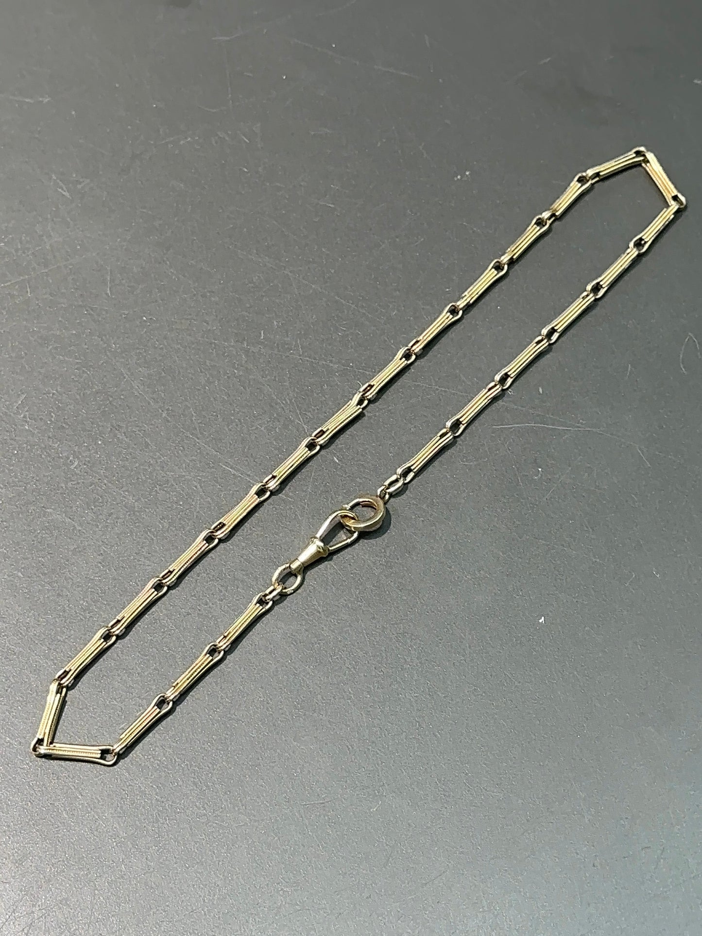 Antique Dutch 14K Gold Watch Chain